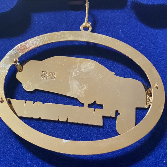1999 NIB national corvette museum ornament metal 3D 5th anniversary GM license - Picture 4 of 6